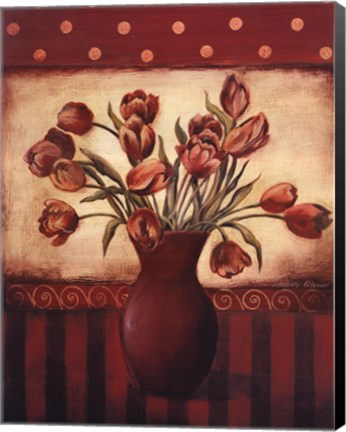Framed Red Tulips - Grande Print