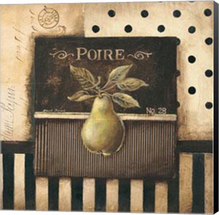Framed Poire - Square Print