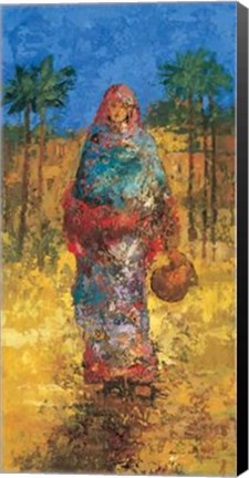 Framed Femme Du Village I Print