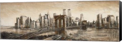 Framed New York, New York Print