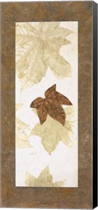 Framed Falling Leaves II Print