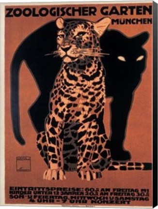 Framed Zoologischer Garten, 1912 Print