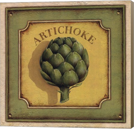 Framed Artichoke Print