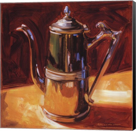 Framed Tea Pot IV Print