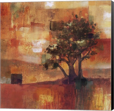 Framed Harvest Light II Print