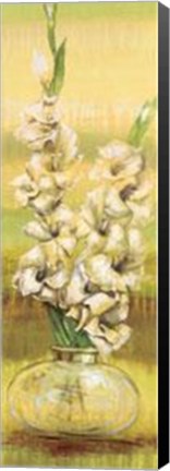 Framed Gladiolas Print
