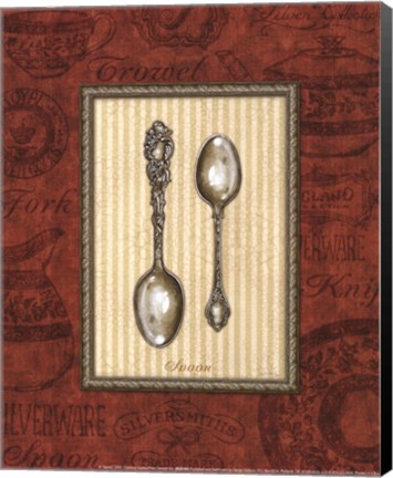Framed Spoon Print