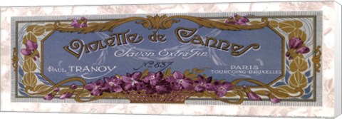 Framed Violette De Cannes Print