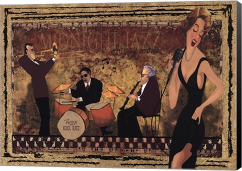 Framed Jam Session II Print