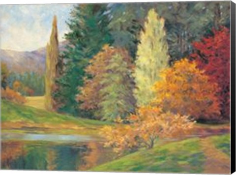 Framed Nature's Splendor II Print