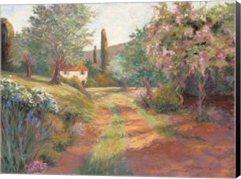Framed Pepe's Farm II Print