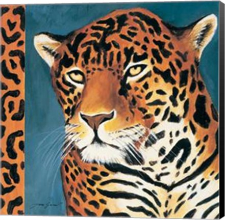 Framed Exotic Jaguar - Mini Print