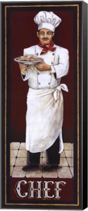 Framed Chef Print