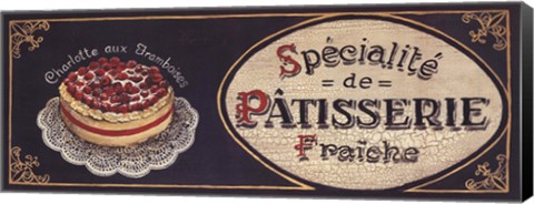 Framed Patisserie Print