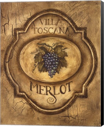 Framed Merlot - Mini Print