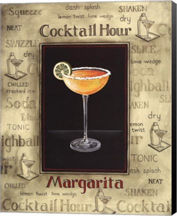 Framed Margarita Print