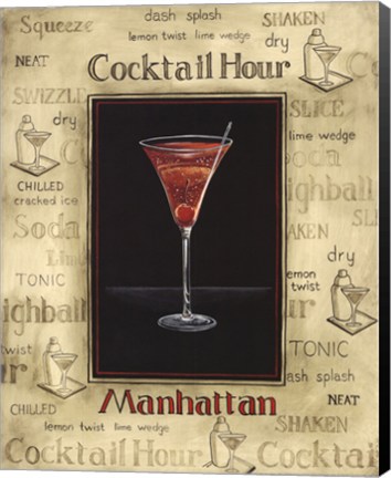 Framed Manhattan Print