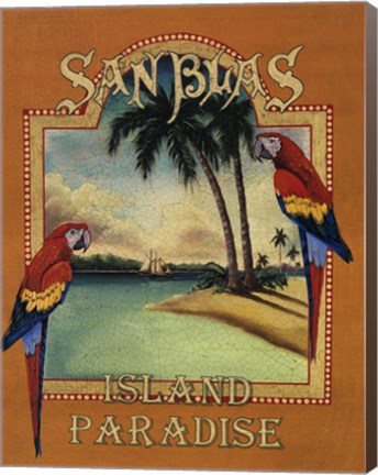 Framed San Blas Print