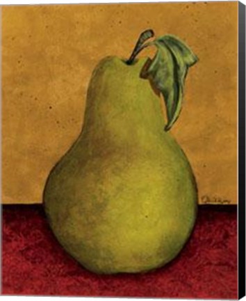 Framed Pear - Mini Print
