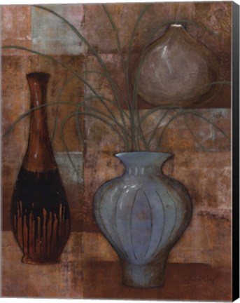 Framed Persian Pot II Print