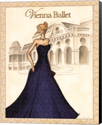 Framed Ballet Print