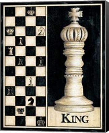 Framed Classic King - Mini Print