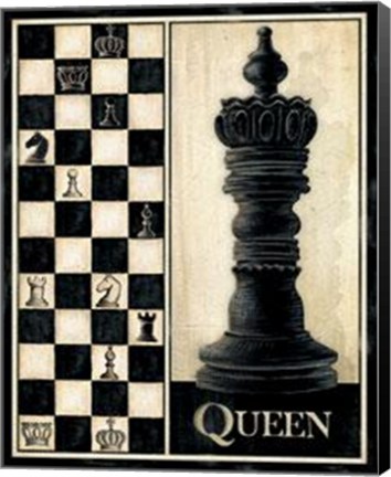 Framed Classic Queen - Mini Print