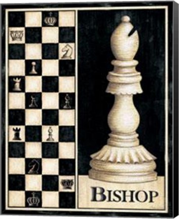 Framed Classic Bishop - Mini Print