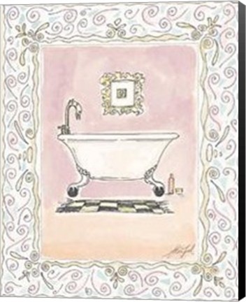 Framed Toilette I Print