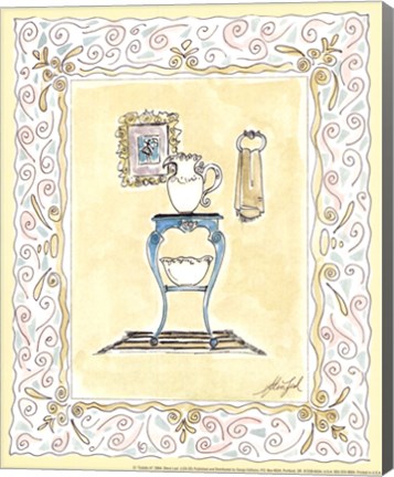 Framed Toilette III Print