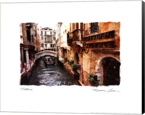 Framed Trattoria Print