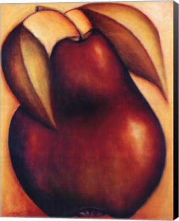 Framed Pear Print
