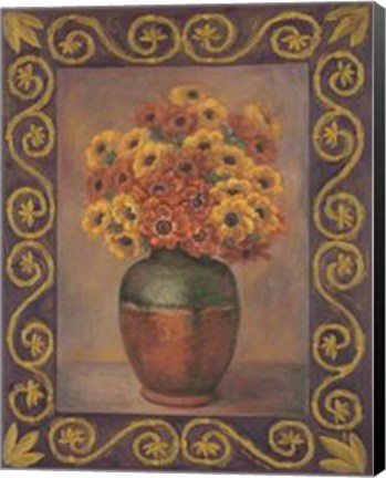 Framed Anemones Print