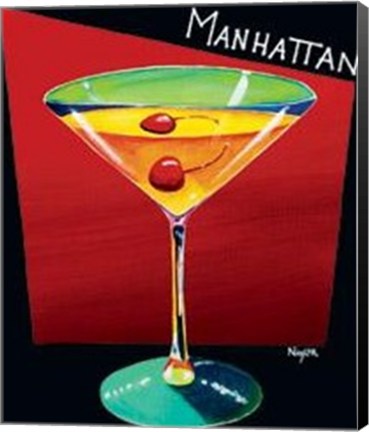Framed Manhattan Print