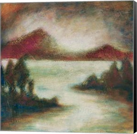 Framed Ocean Light II Print