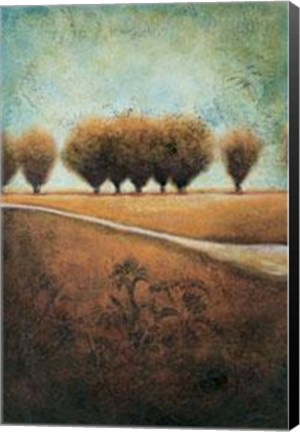 Framed Abstract Landscape I Print