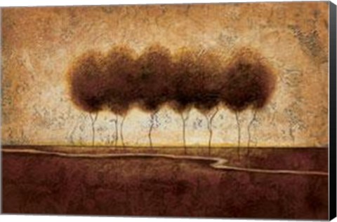 Framed Abstract Landscape IV Print