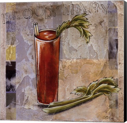 Framed Bloody Mary Print