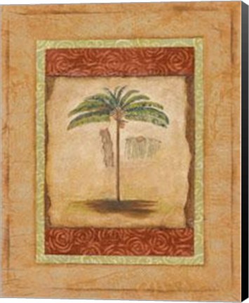 Framed Palm Botanical Study II - Special Print
