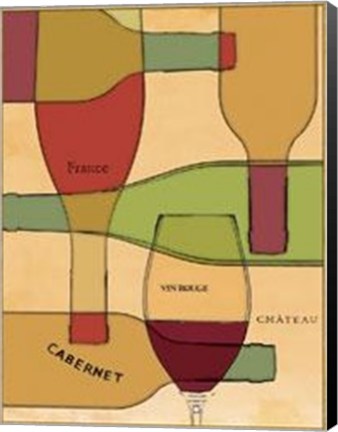Framed Wine Cellar II Print