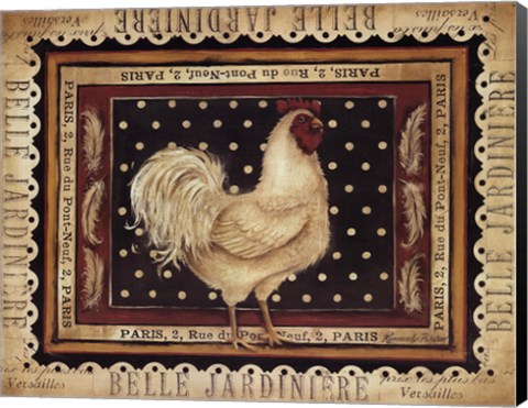 Framed Jaunty Plumerie I Print