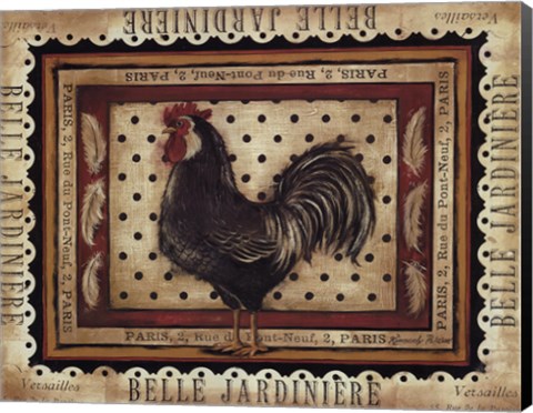 Framed Jaunty Plumerie II Print