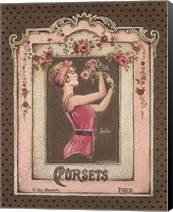 Framed Corsets I - Mini Print
