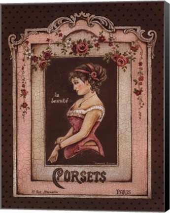 Framed Corsets II - Mini Print