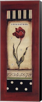 Framed Belgian Tulip II Print