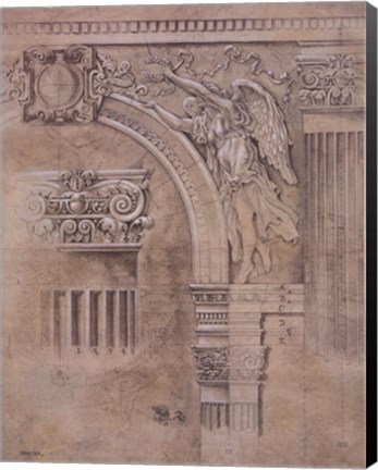 Framed Arch Spandrel #2 Print