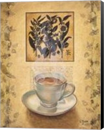 Framed Tea Defined Print