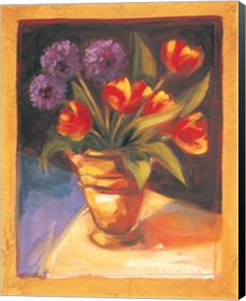 Framed Tulip Dahlia - Mini Print