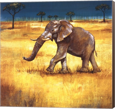 Framed On The Plains III Print