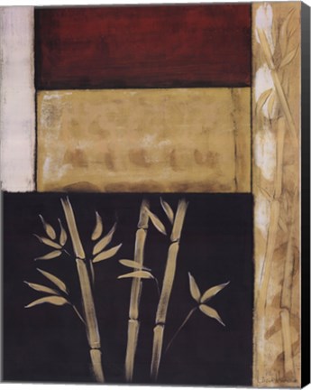 Framed Bamboo I Print